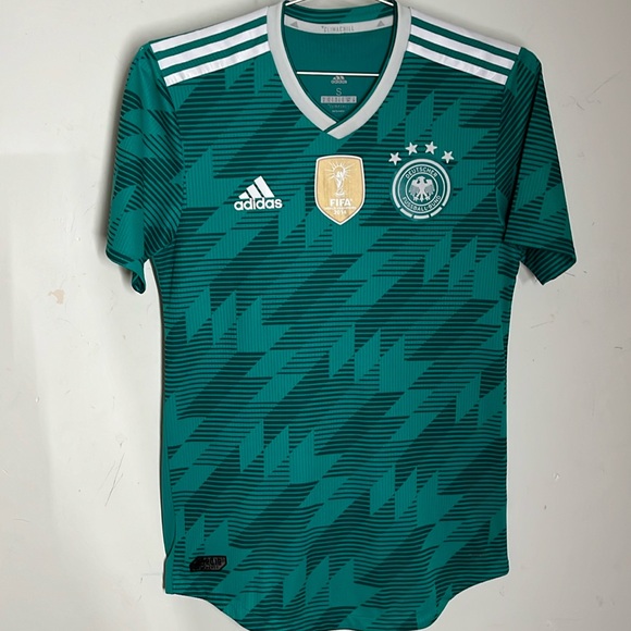 Germany 2018 2019 Away Football Shirt Soccer Jersey World Cup Sz Small